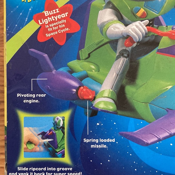 Toy Story 2 Buzz Lightyear Space Cycle - Picture 3 of 5